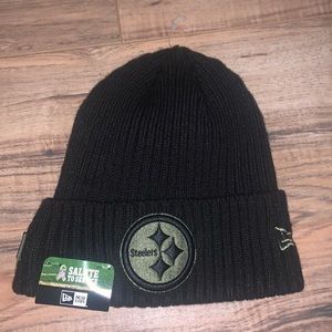 Salute to Service Steelers beanie hat